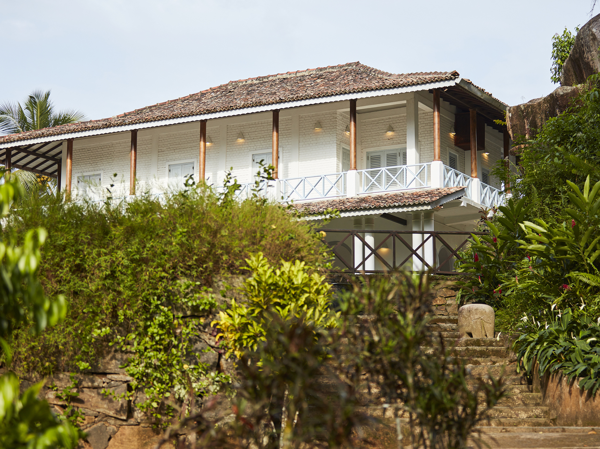 Pooja Kanda - Garden view - Villa Pooja Kanda, Habaraduwa-Koggala, South Coast
